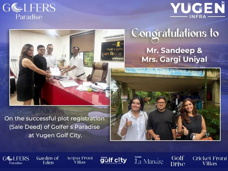 Mr. Sandeep & Mrs. Gargi Uniyal - Golfer's Paradise